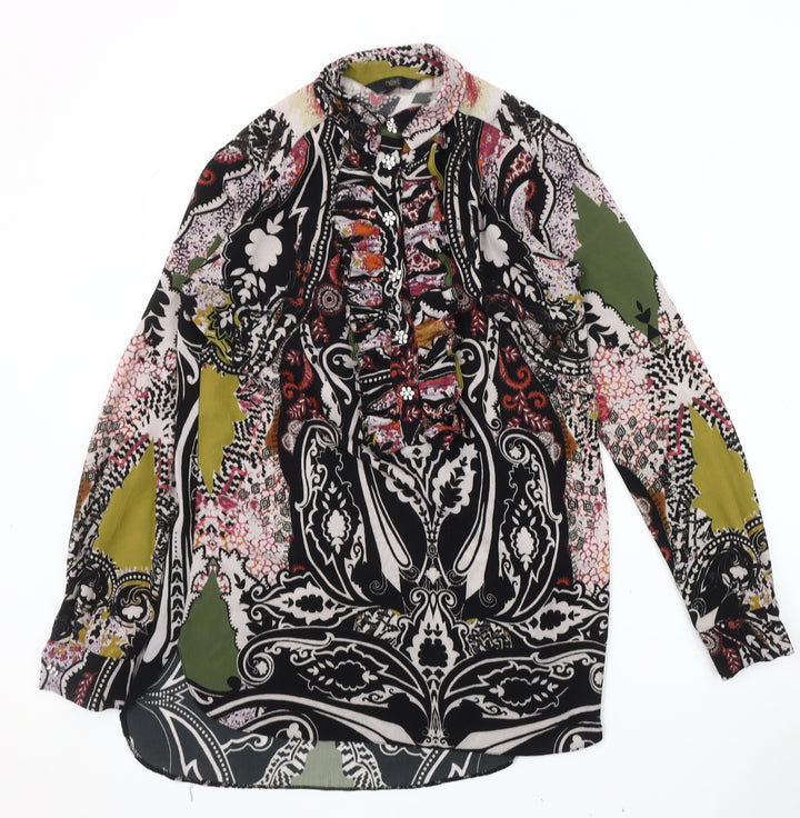 Next Women's Multicoloured Paisley Tunic Blouse, Size 6