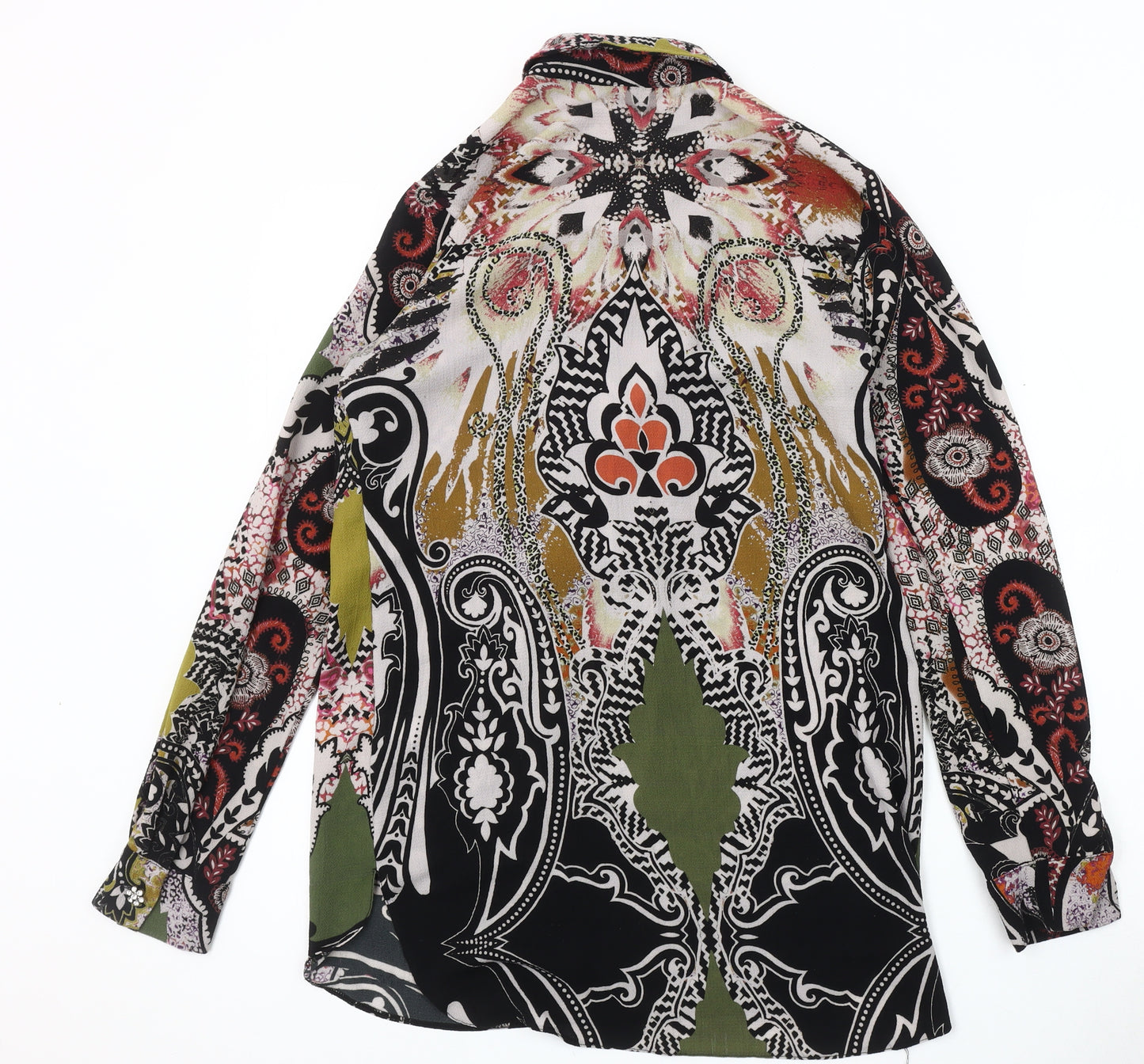 Next Women's Multicoloured Paisley Tunic Blouse, Size 6