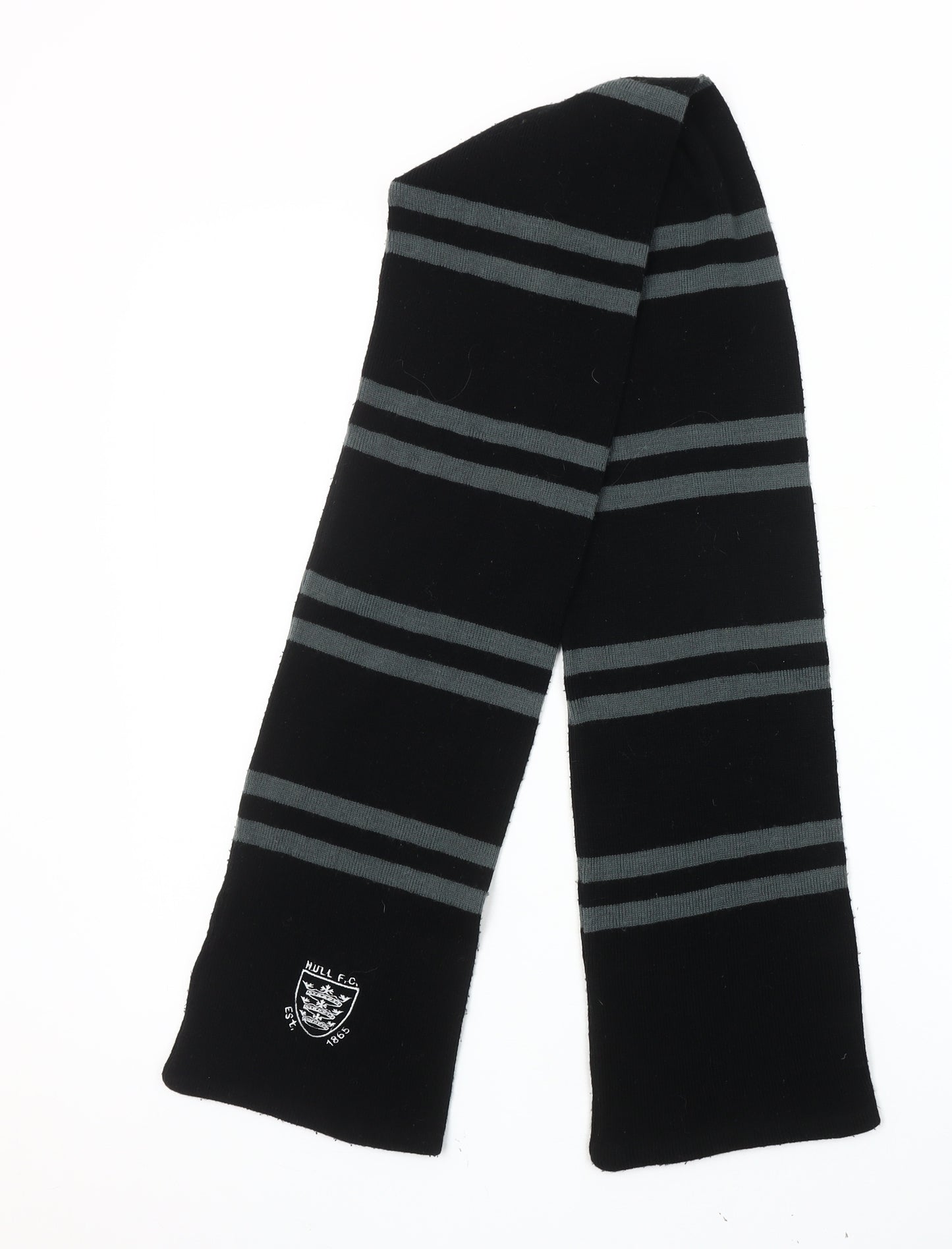 Heritage Leisure Designs Men's Black Striped Scarf