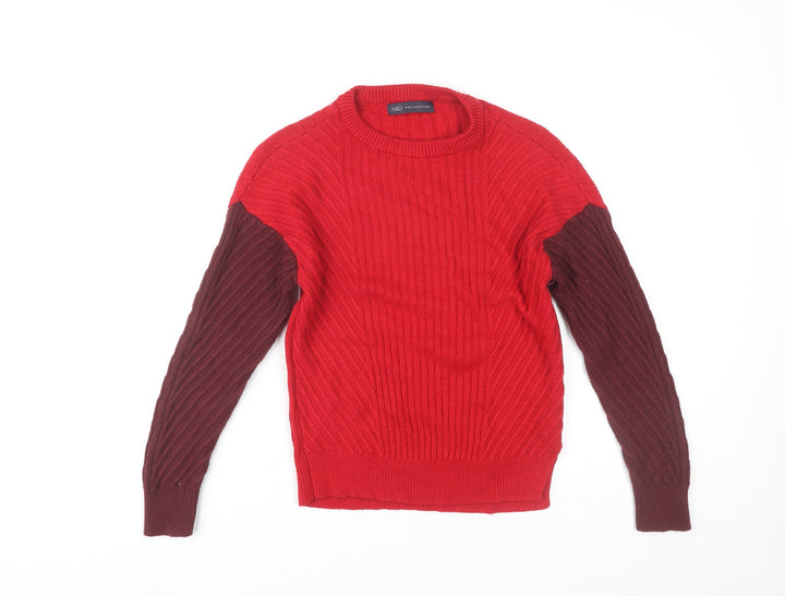 Marks and Spencer Women's Red Pullover Jumper