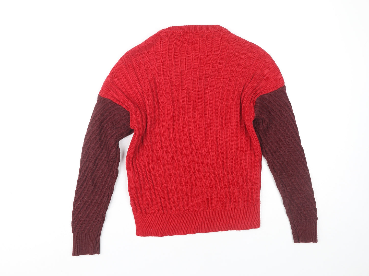 Marks and Spencer Women's Red Pullover Jumper