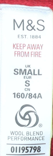 Marks and Spencer Women's Red Pullover Jumper