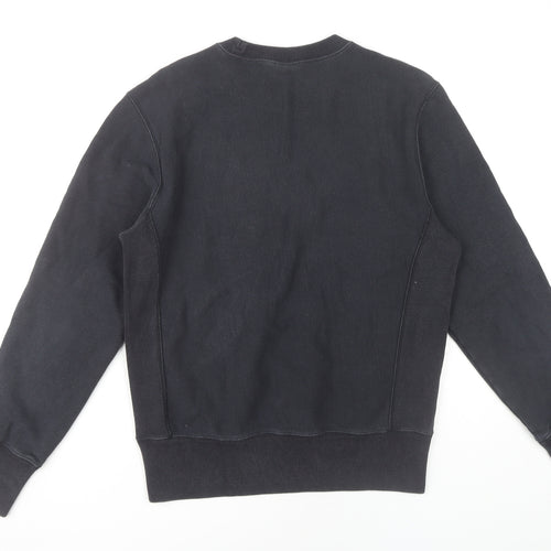Champion Men's Black Medium Pullover Sweatshirt