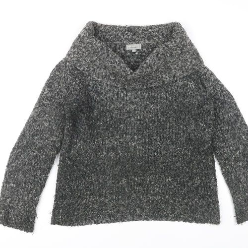 Marks and Spencer Women's Grey Pullover Jumper M