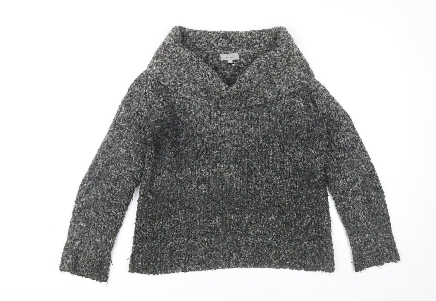 Marks and Spencer Women's Grey Pullover Jumper M