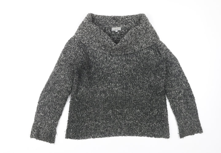 Marks and Spencer Women's Grey Pullover Jumper M