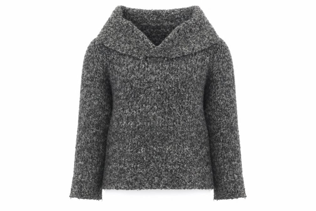 Marks & Spencer Women's Grey Pullover Jumper M