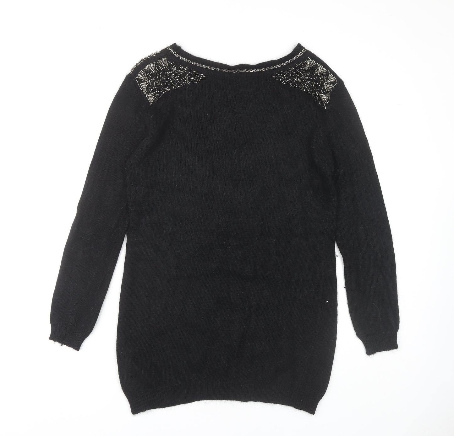 Marks and Spencer Women's Black Pullover Jumper Size 14