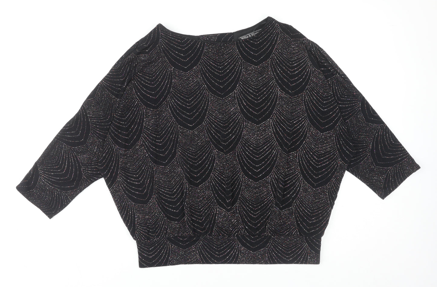 Dorothy Perkins Women's Black Geometric Tunic