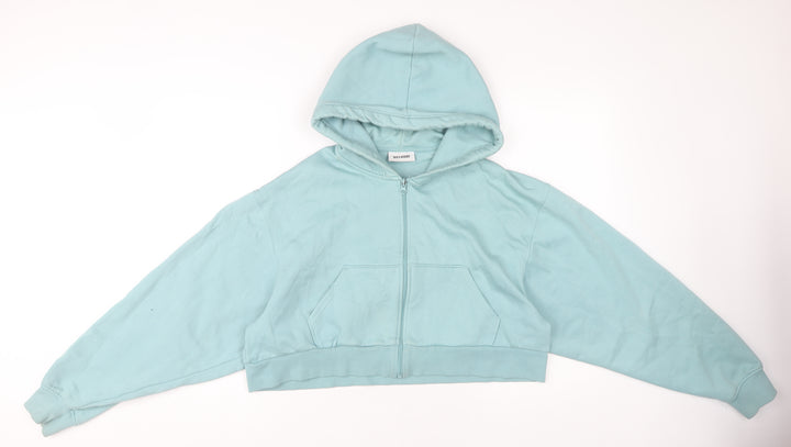 Weekday Women's Blue Full Zip Hoodie XS