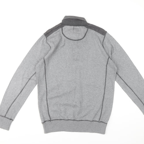Next Men's Grey Pullover Jumper Size M