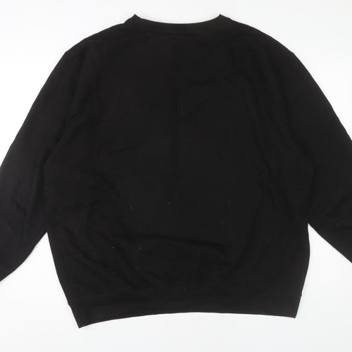 Scruff of the Neck Men's Black Logo Sweatshirt L