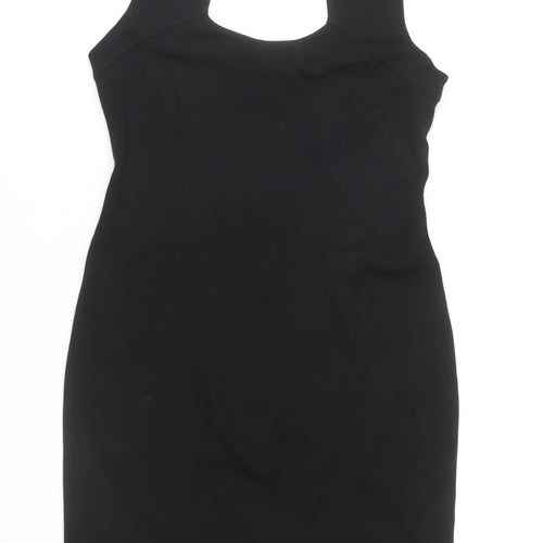 Roman Women's Black Sleek Dress Size 16