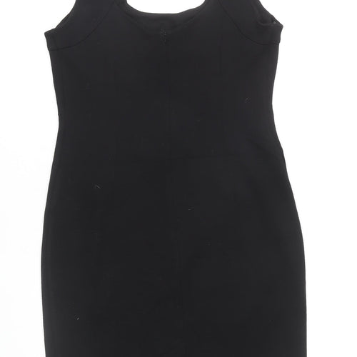 Roman Women's Black Sleek Dress Size 16