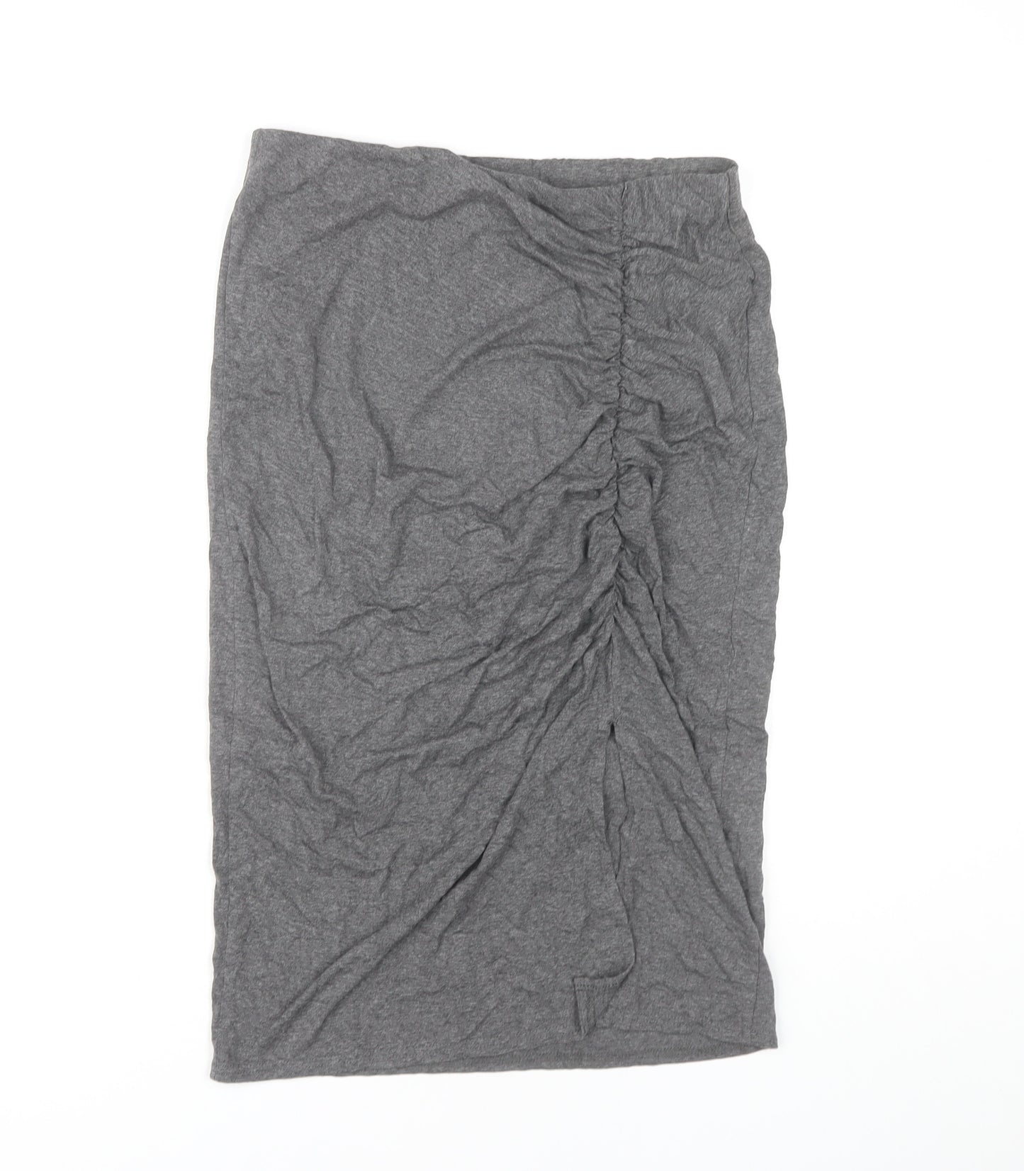 Dorothy Perkins Women's Grey Skirt, Size 12, No Pattern