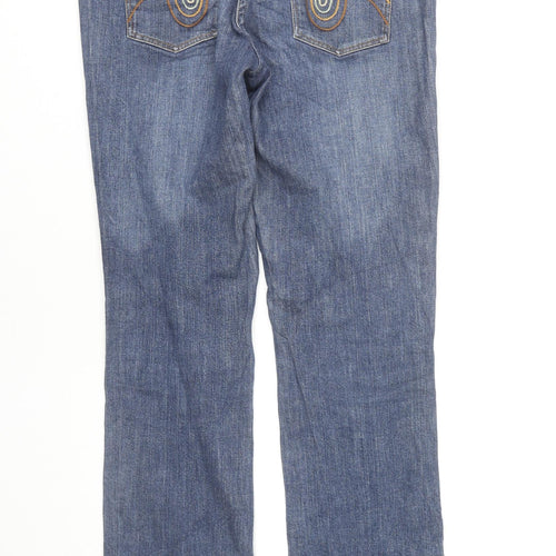 Warehouse Women's Blue Straight Leg Jeans Size 7