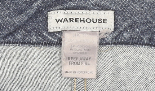 Warehouse Women's Blue Straight Leg Jeans Size 7