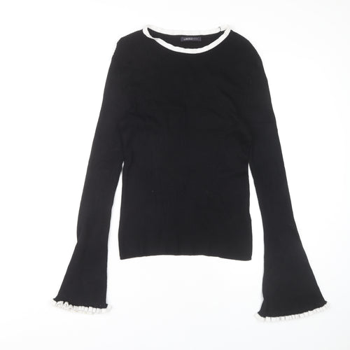 Marks and Spencer Women's Black Jumper Size 12