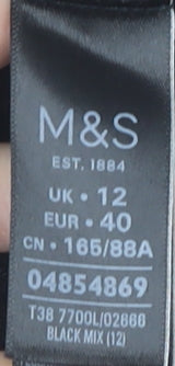 Marks and Spencer Women's Black Jumper Size 12