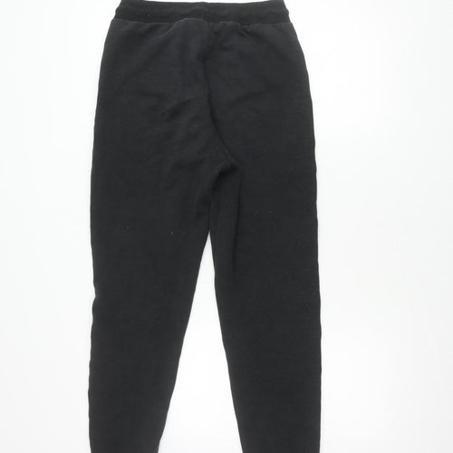 Firetrap Unisex Black Jogger Trousers, Relaxed, Size Regular