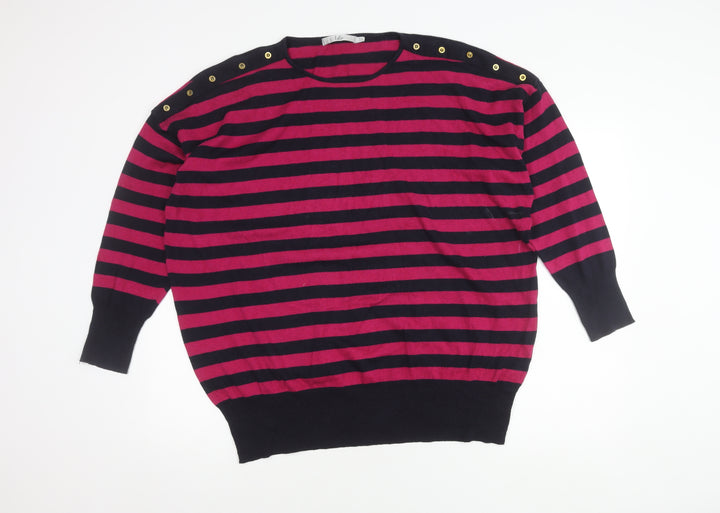 Isle Women's Multicoloured Plus Pullover Jumper