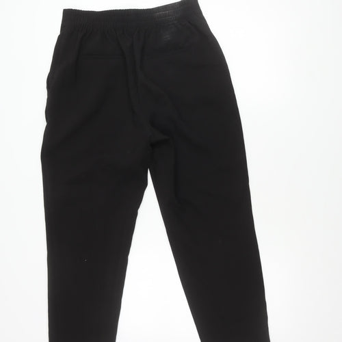 Zara Women's Black Straight Trousers Size 12