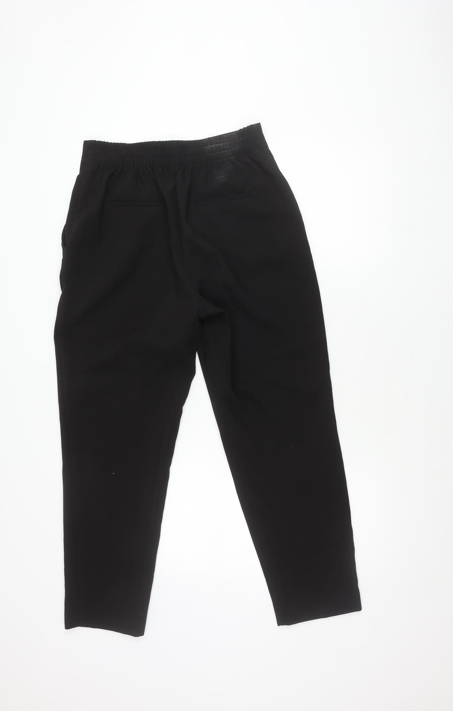 Zara Women's Black Straight Trousers Size 12