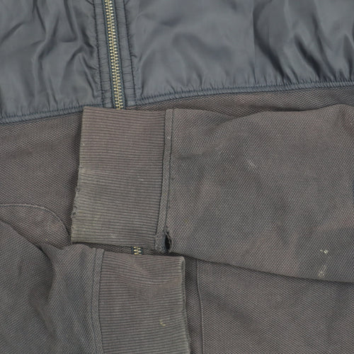 Woolrich Men's Black Hooded Jacket, Size M, Casual Wear