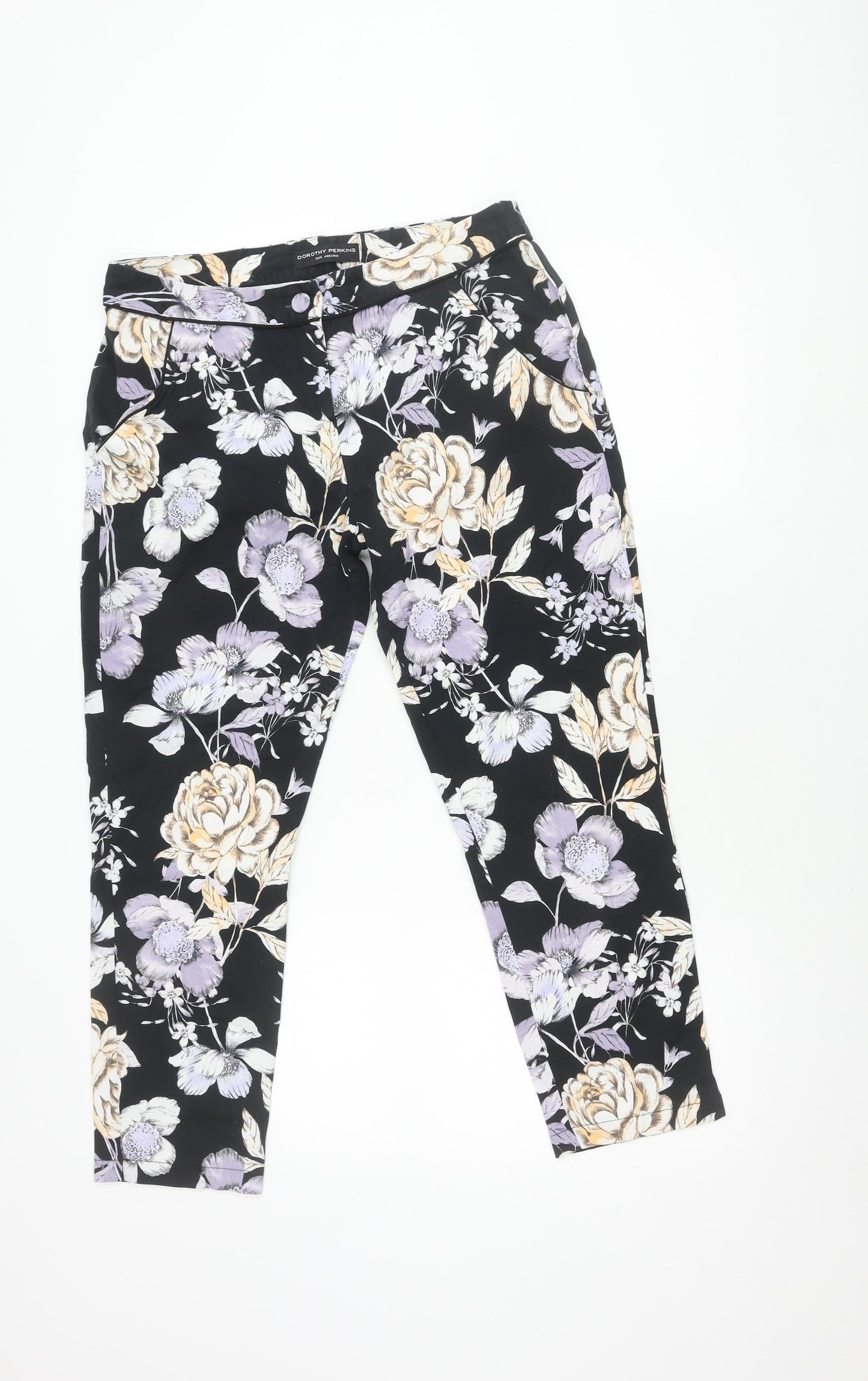 Dorothy Perkins Women’s Floral Trousers, Size 12
