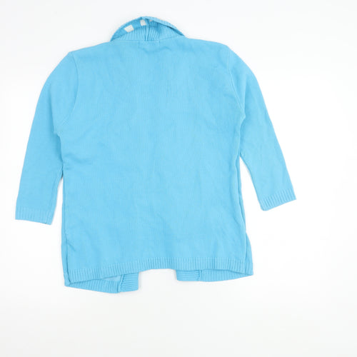 Pure & Natural Blue Women's Cardigan 2XS