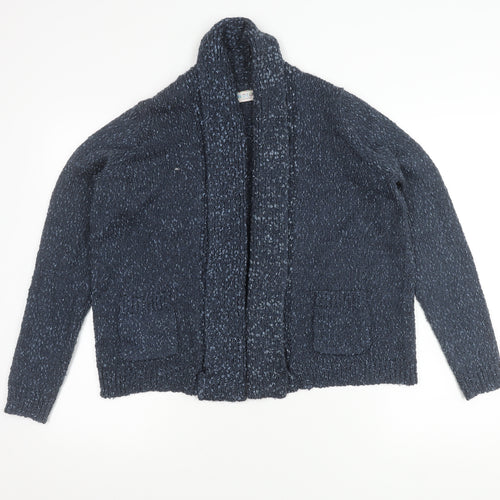 Marks and Spencer Women's Blue Open Front Cardigan Size 10
