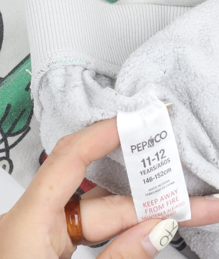 Pep&Co Girls Multicoloured Lounge Pants, Disney, 11-12 Years