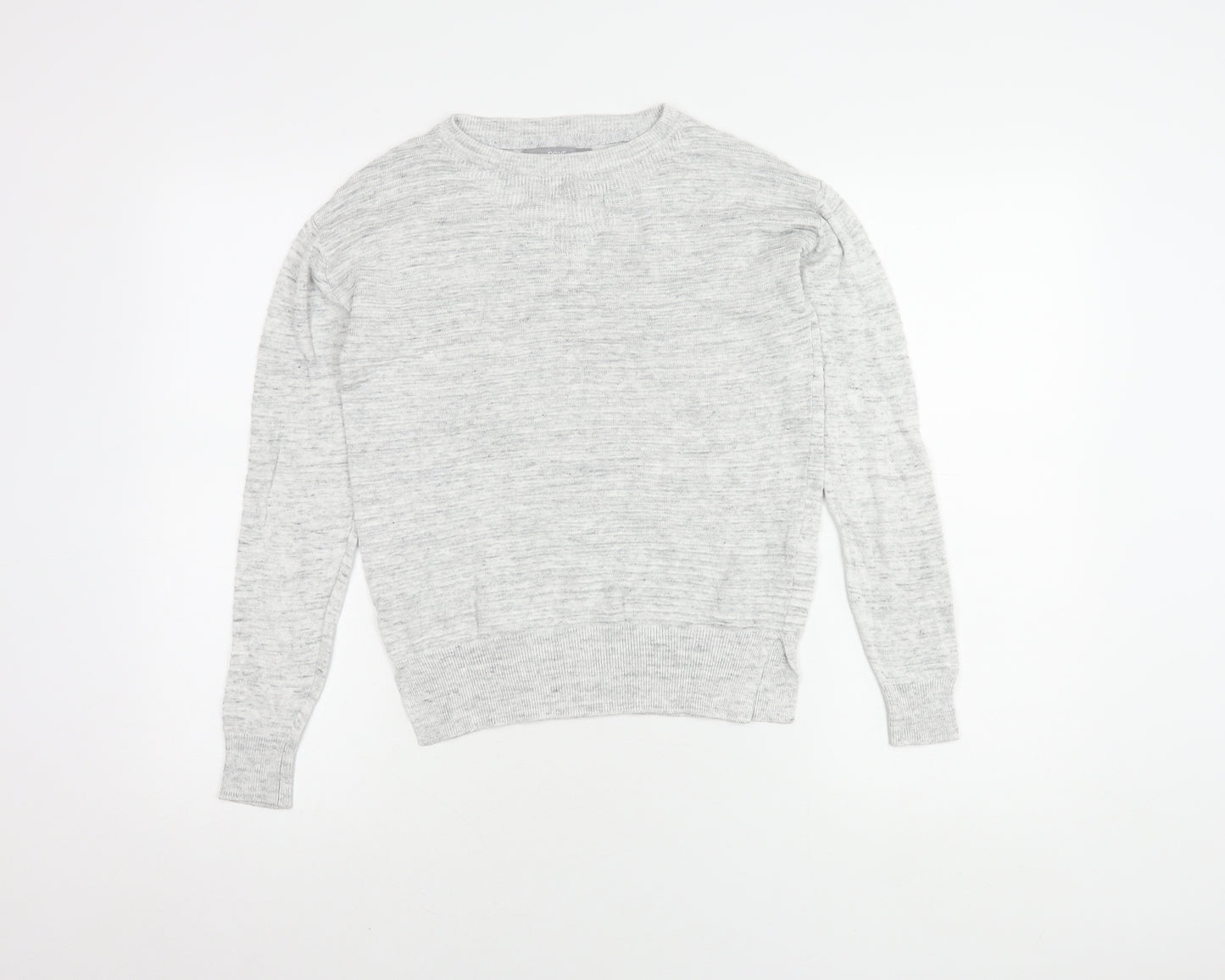 Next Women's Grey Crew Neck Jumper, Size 6