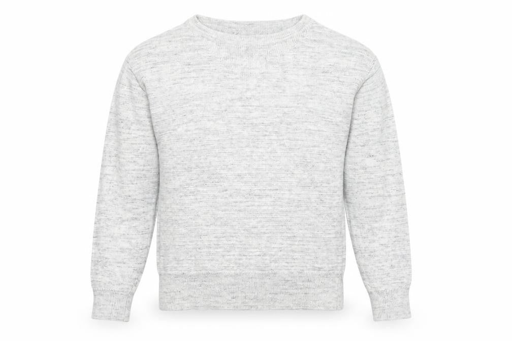 Front view of Next Women's Grey Crew Neck Jumper, size 6
