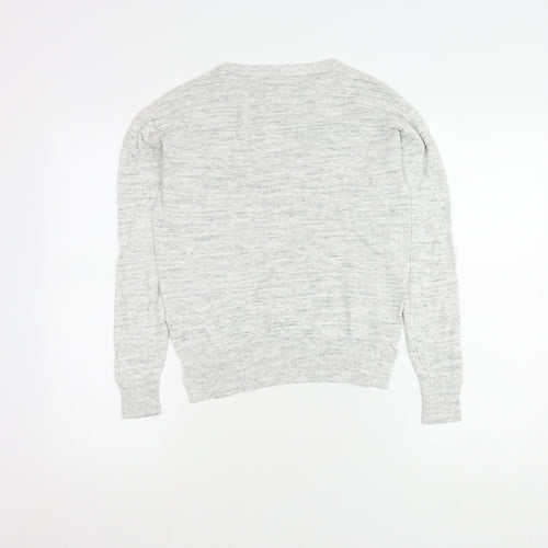 Next Women's Grey Crew Neck Jumper, Size 6