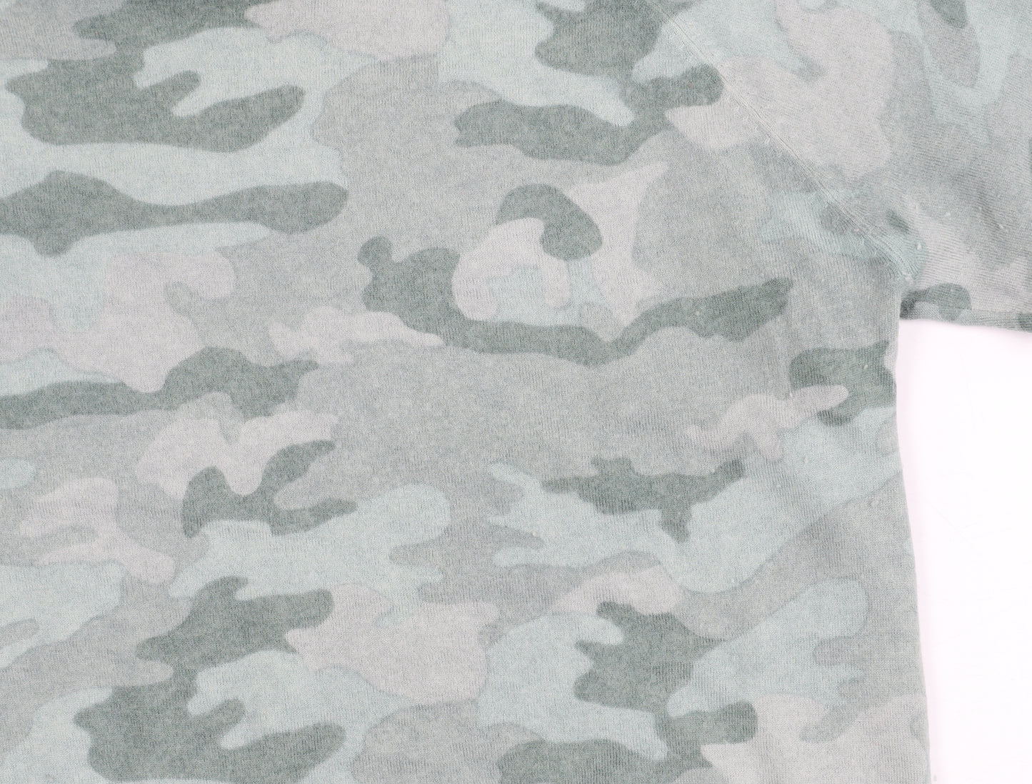 hush Women's Green XL Camouflage Wool Pullover