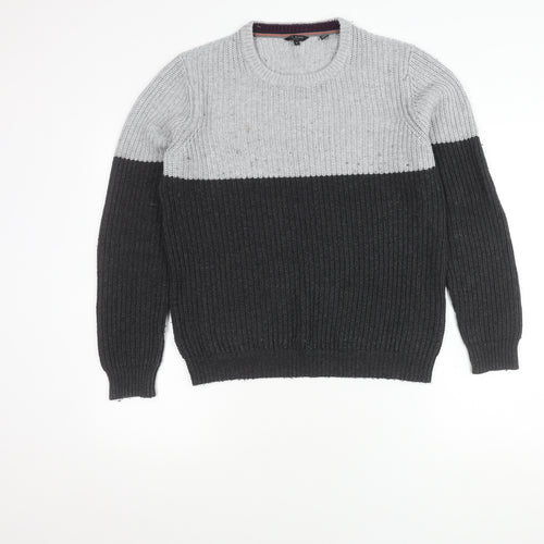 Ted Baker Men's Grey & Black Pullover - Size L