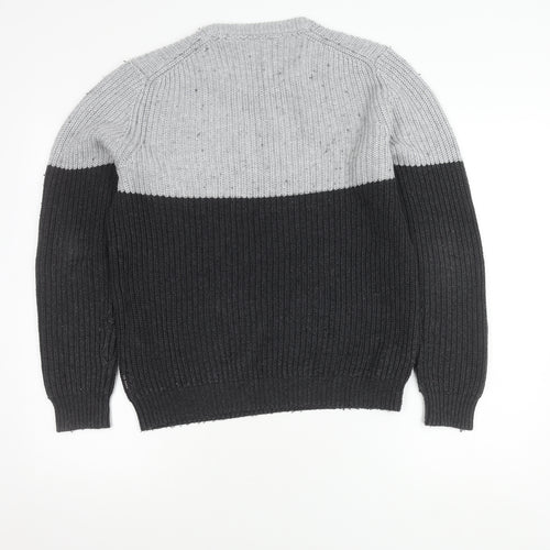 Ted Baker Men's Grey & Black Pullover - Size L