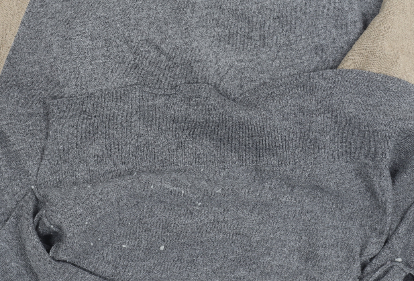 Baukjen Grey Colourblock Shift Dress - Size 12, Women's