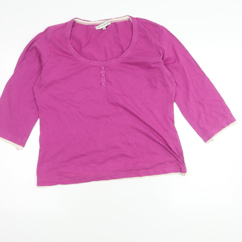 Tommy & Kate Women's Pink 3/4 Sleeve T-Shirt Size 16