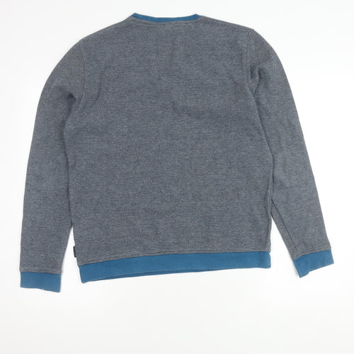 Ted Baker Men's Blue Pullover Jumper L, Classic Crew