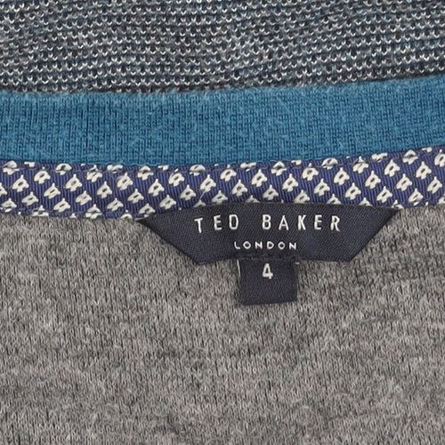 Ted Baker Men's Blue Pullover Jumper L, Classic Crew