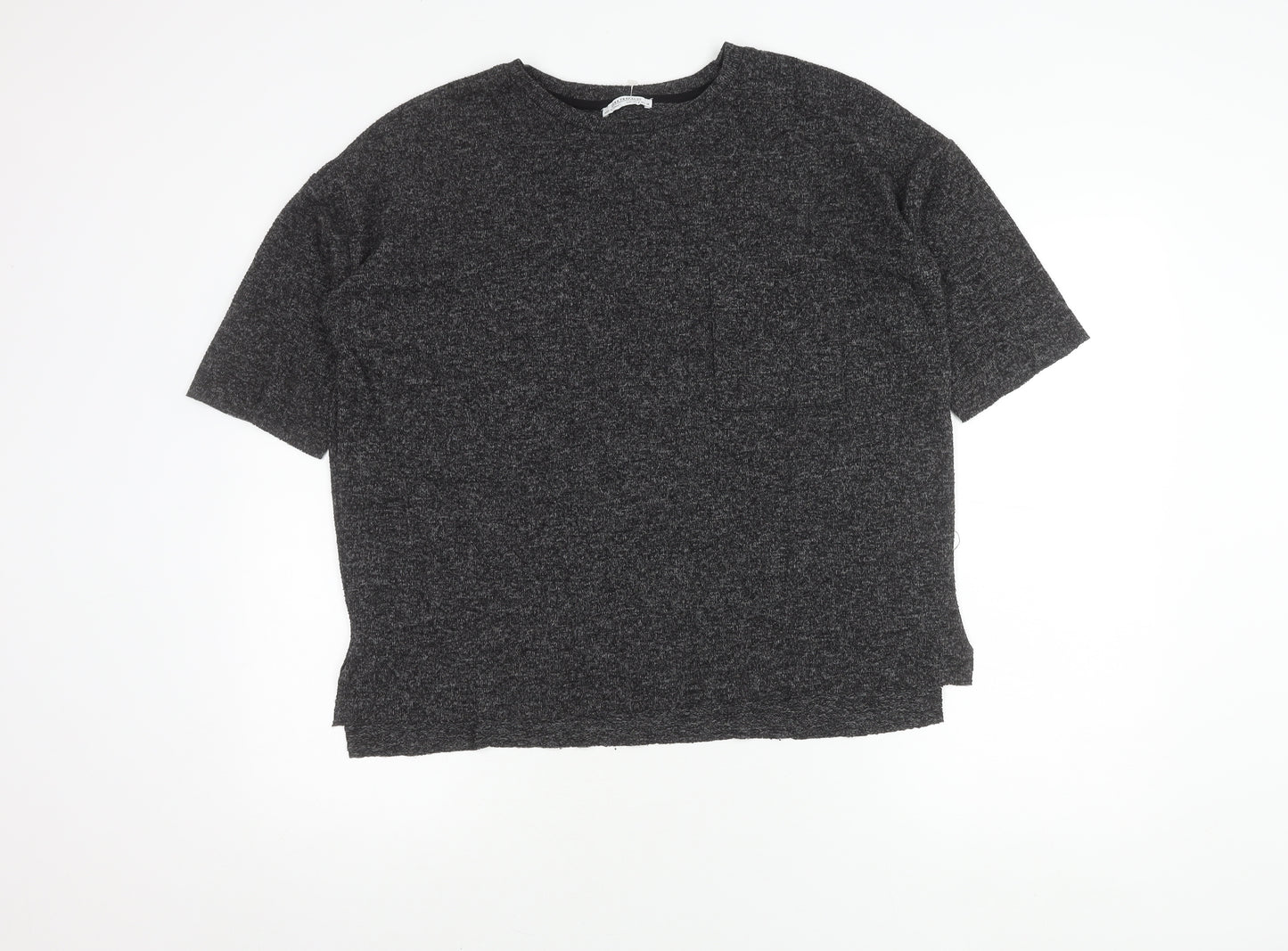 Zara Women Grey Knit Top Size 12