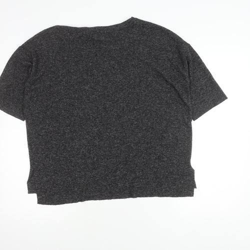 Zara Women Grey Knit Top Size 12