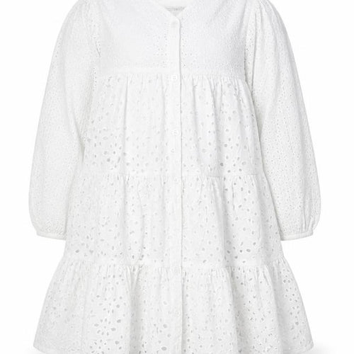 Zara Girls White Dress 11-12 Years Cotton