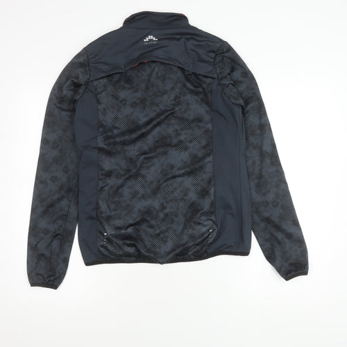 Slazenger Women's Black Track Jacket Size 12 Athletic Fit