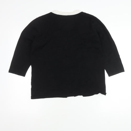 CASAMIA EXCLUSIVE Women's Black L Basic Blouse
