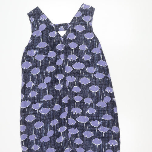 Next Women's Blue Floral Dress Size 10