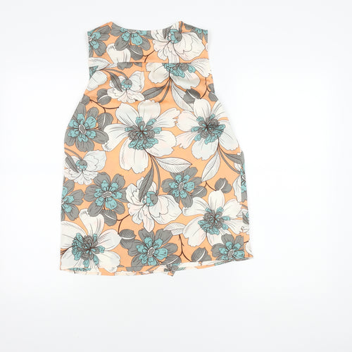 Next Women's Multicoloured Floral Blouse, Size 8