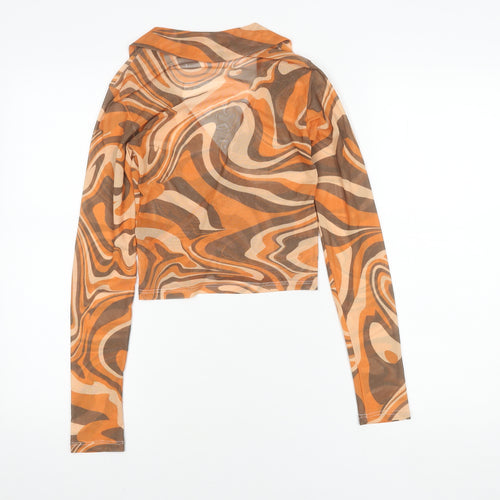 Urban Outfitters Women's Multicoloured Wrap Top S